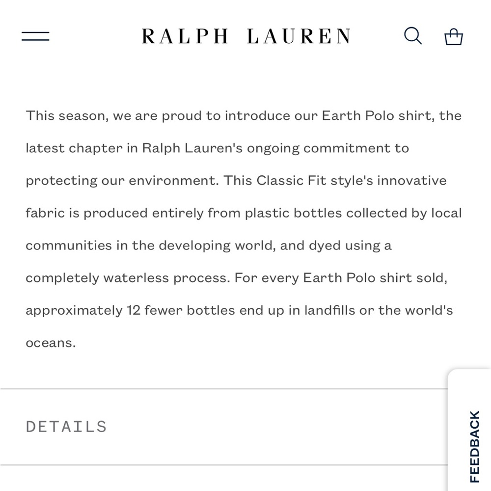 Like New Polo by Ralph Lauren Earth polo size L - Picture 5 of 7